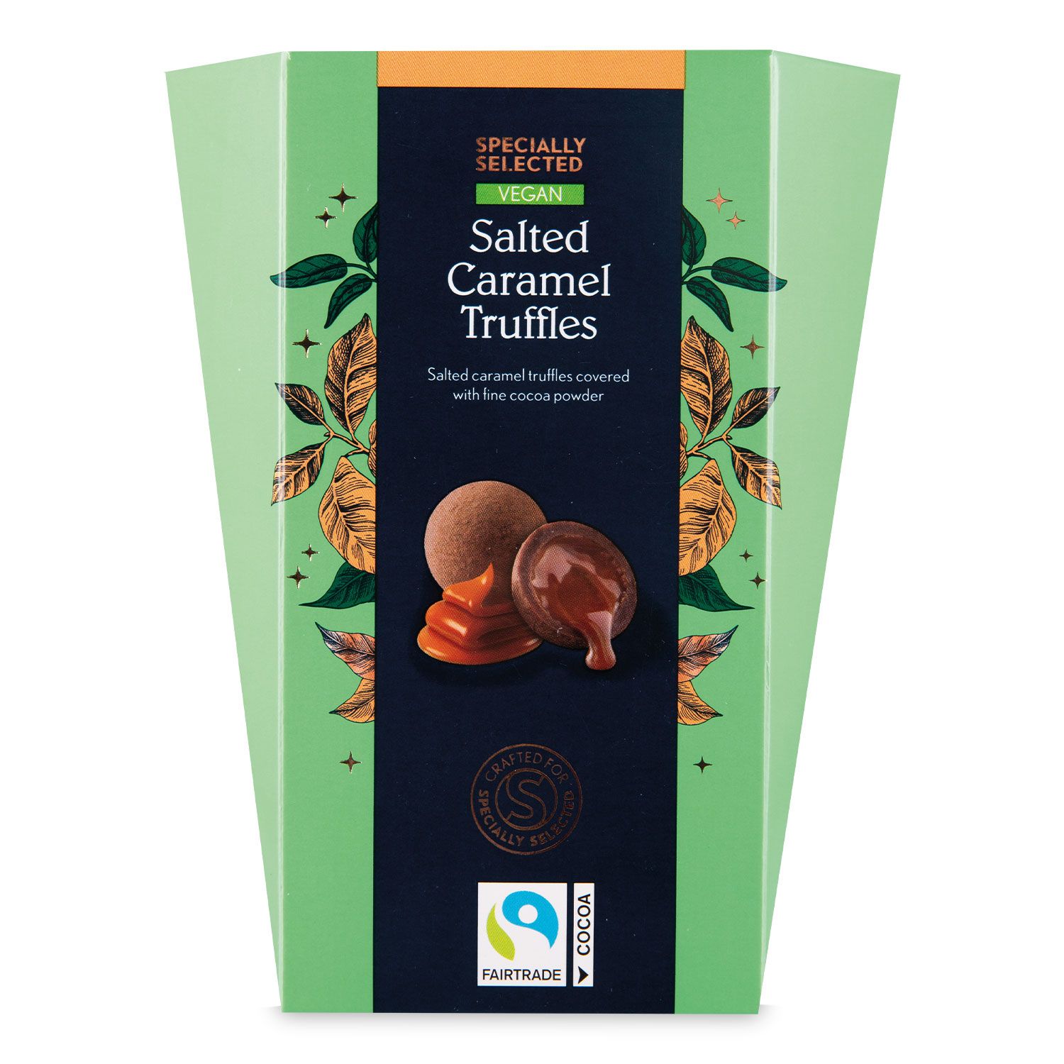 Vegan Salted Caramel Truffles 125g Specially Selected